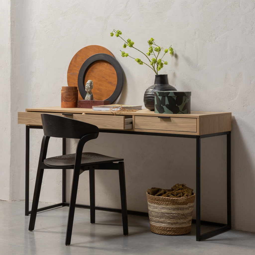 SILAS DESK OAK DECOR [fsc]