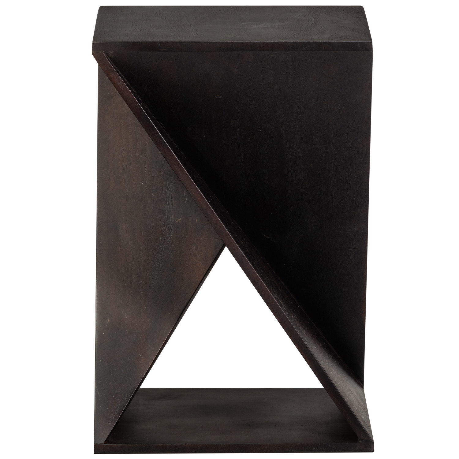 IKEM SIDE TABLE ACACIA WOOD DARK BROWN