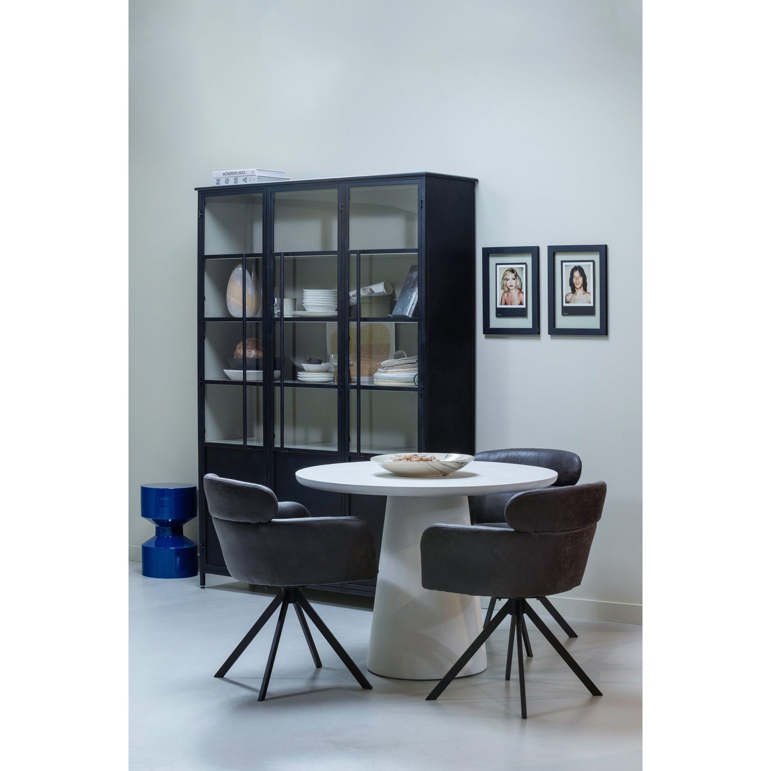 DAMON DINING TABLE WHITE 76xO100