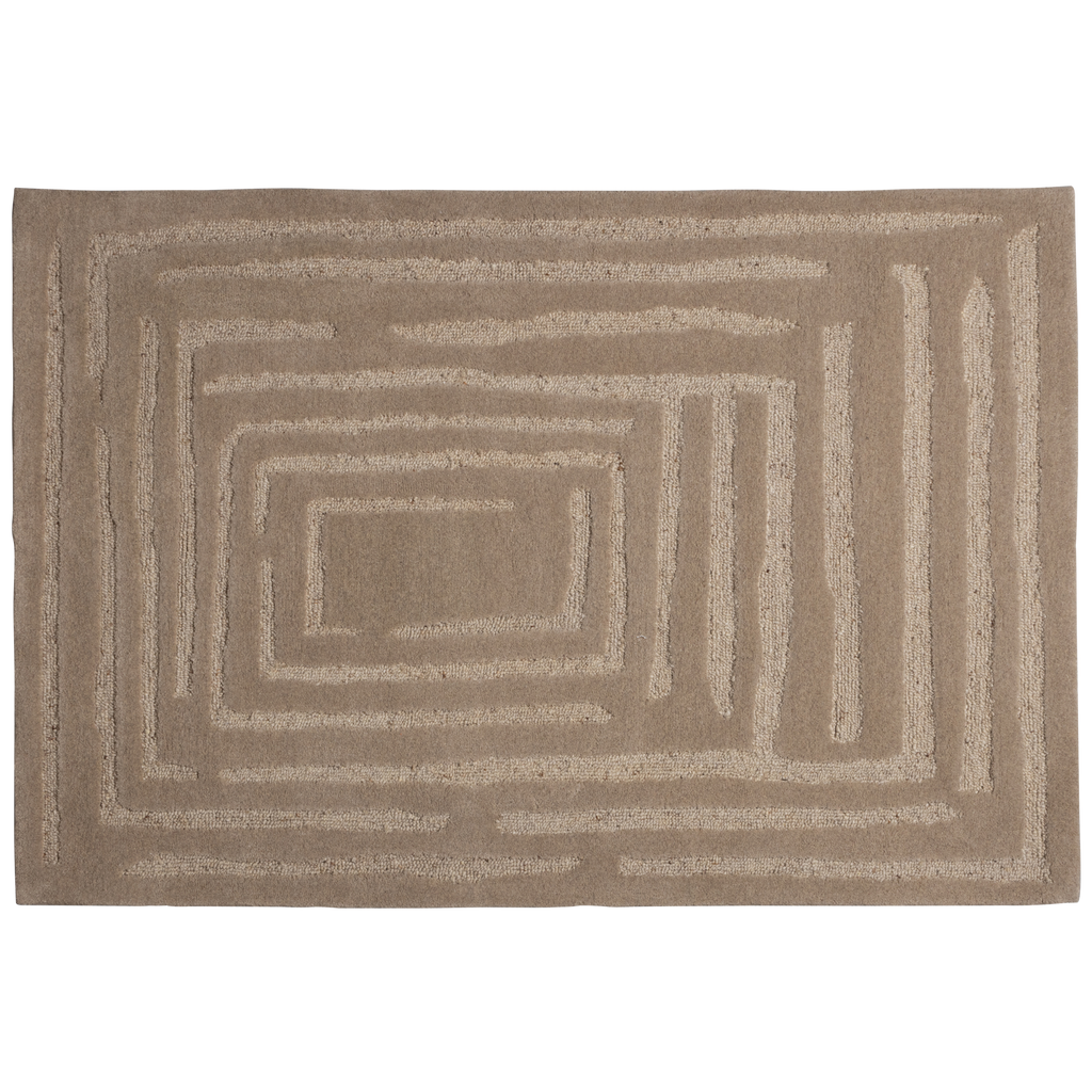 ALICIA RUG WOOL SAND 170x240CM
