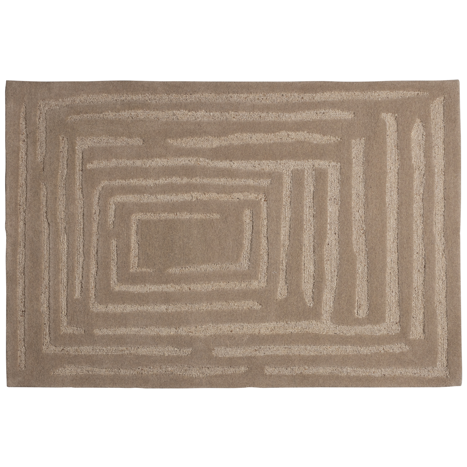 ALICIA RUG WOOL SAND 170x240CM