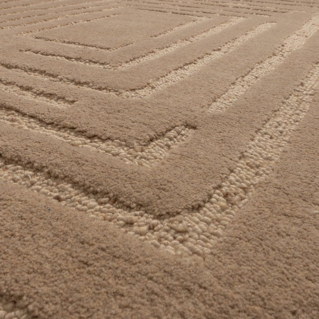ALICIA RUG WOOL SAND 170x240CM