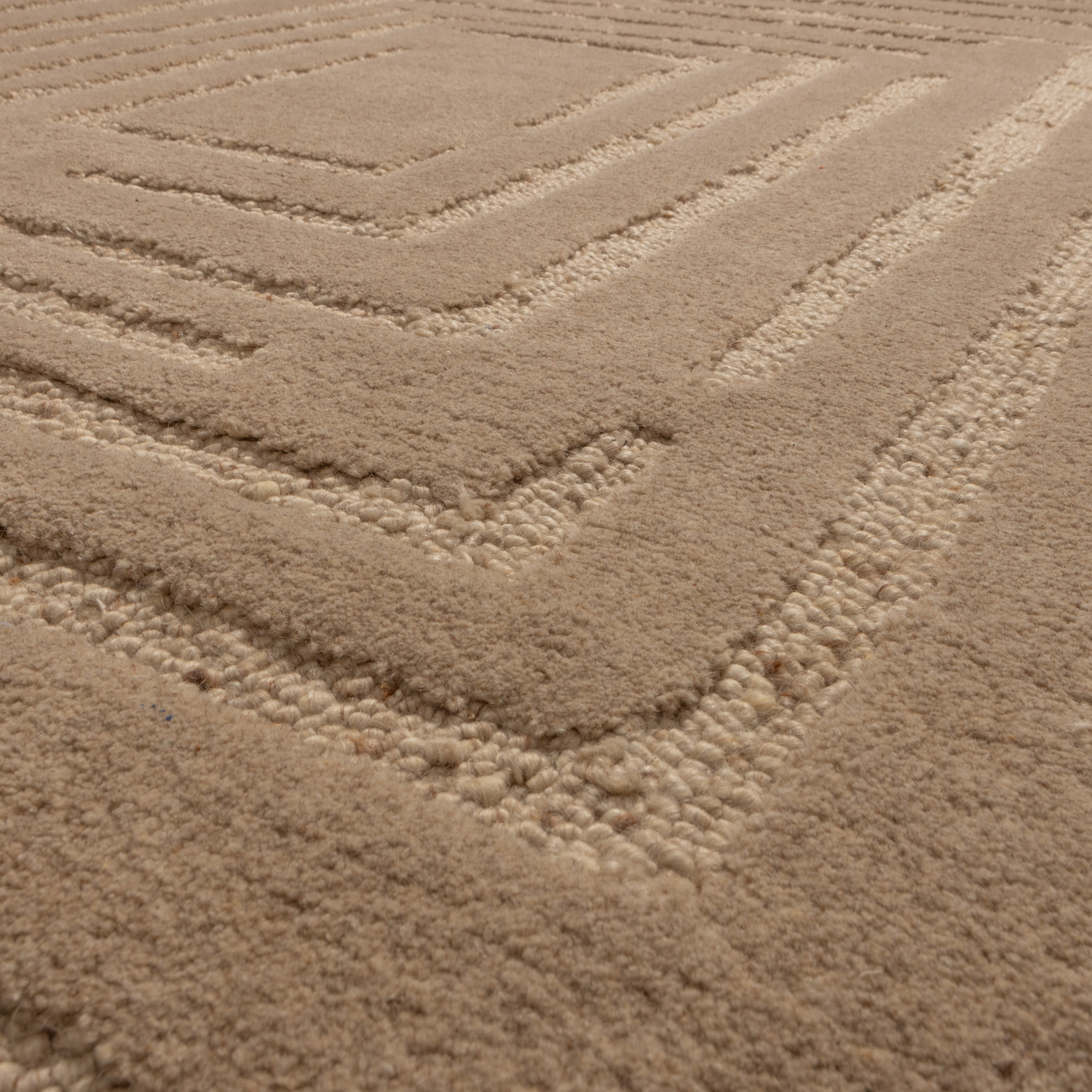 ALICIA RUG WOOL SAND 170x240CM