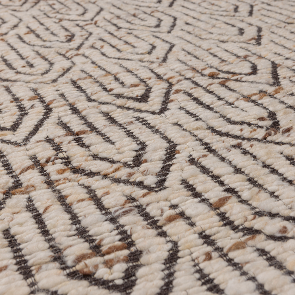 JOSLIN RUG WOOL NATURAL MELANGE 170x240CM