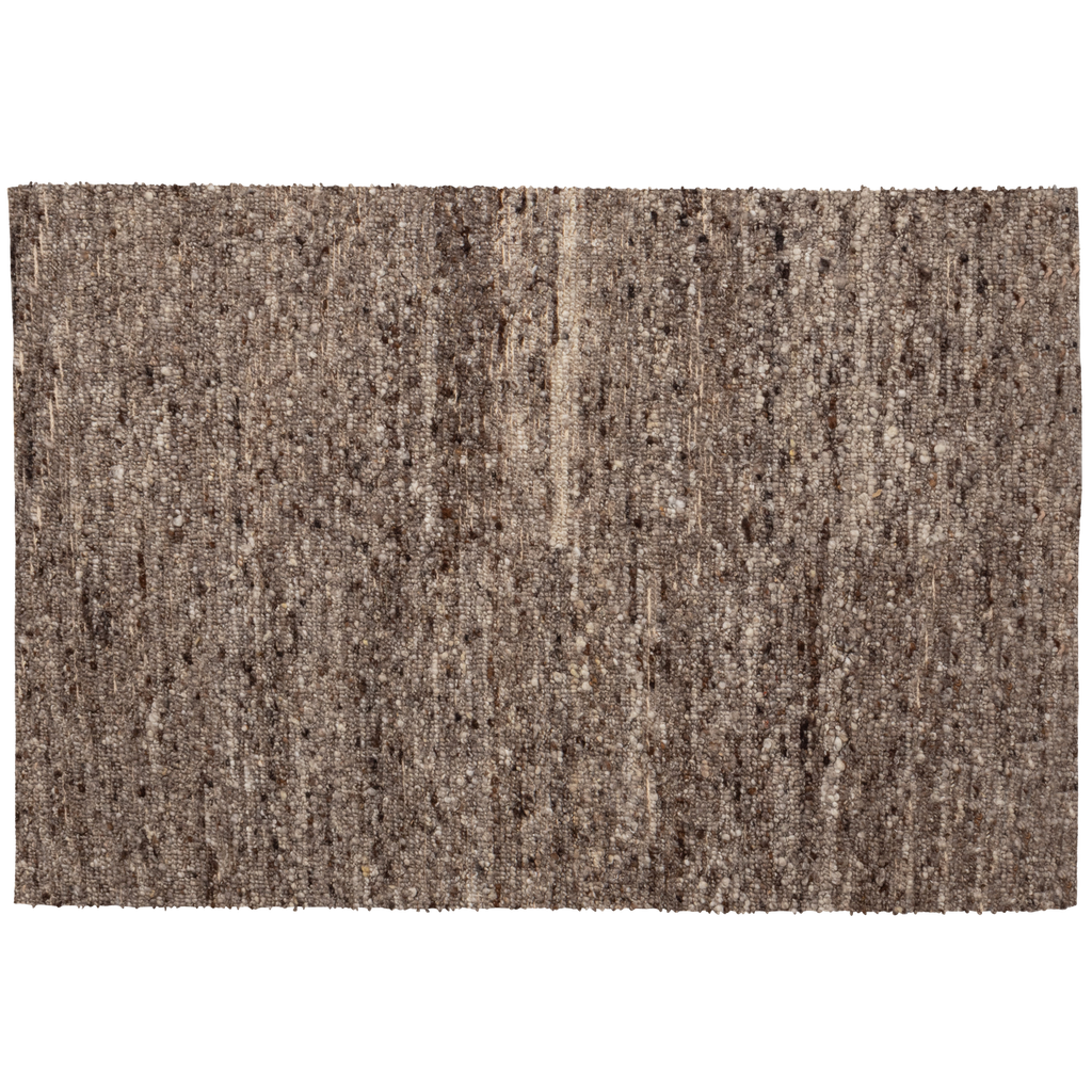 EFIA RUG WOOL BROWN MELANGE 170x240CM