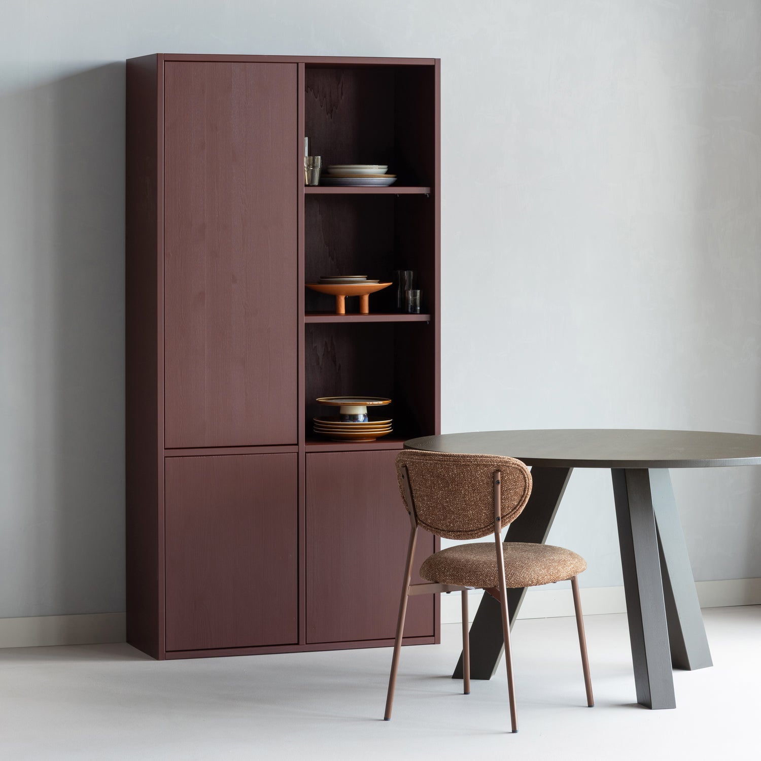 VALOR DINING CHAIR BROWN