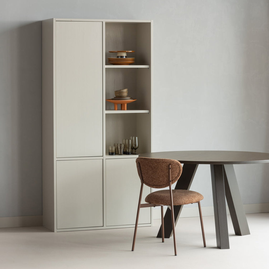 VALOR DINING CHAIR BROWN