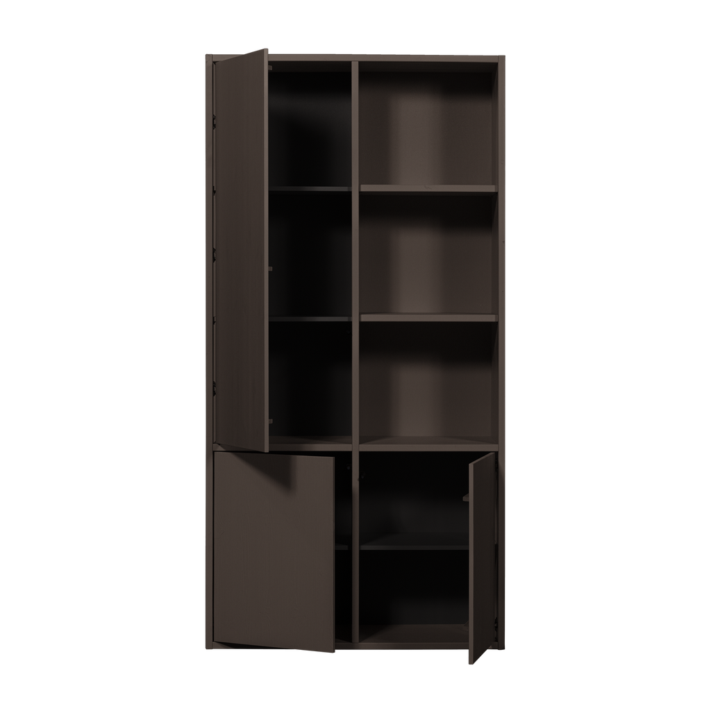 MEREL STORAGE CABINET PINE MID BROWN [fsc]