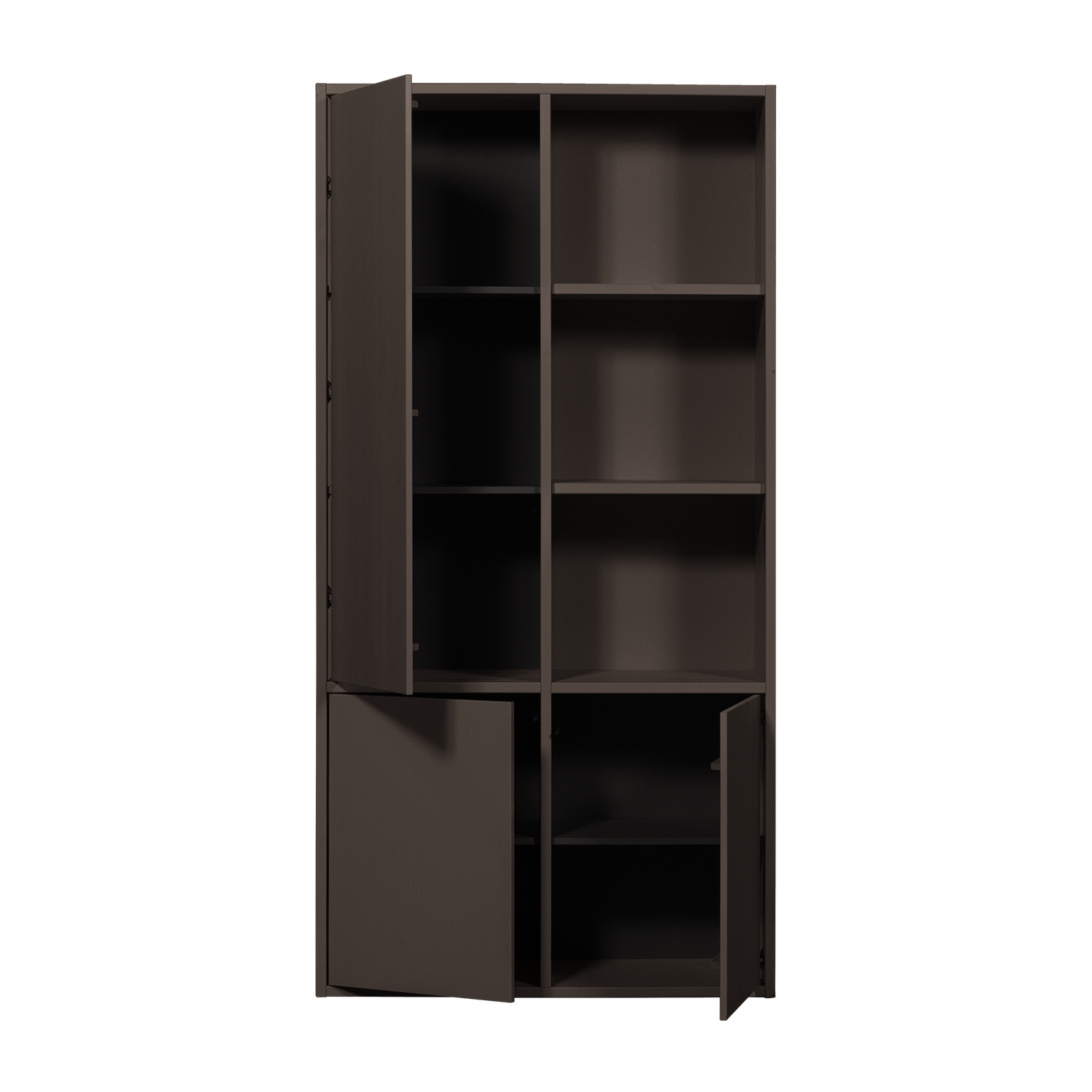 MEREL STORAGE CABINET PINE MID BROWN [fsc]
