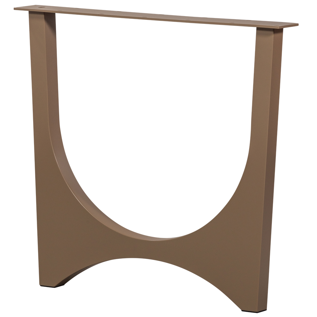 ZAANDAM DESIGN LEG METAL DARK SAND