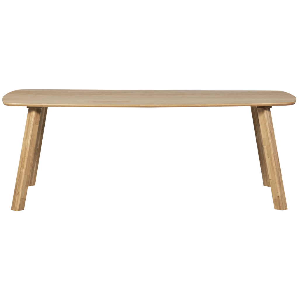 TABLO TABLE DANISH OVAL TGL 180x100CM TRANSPARANT [fsc]