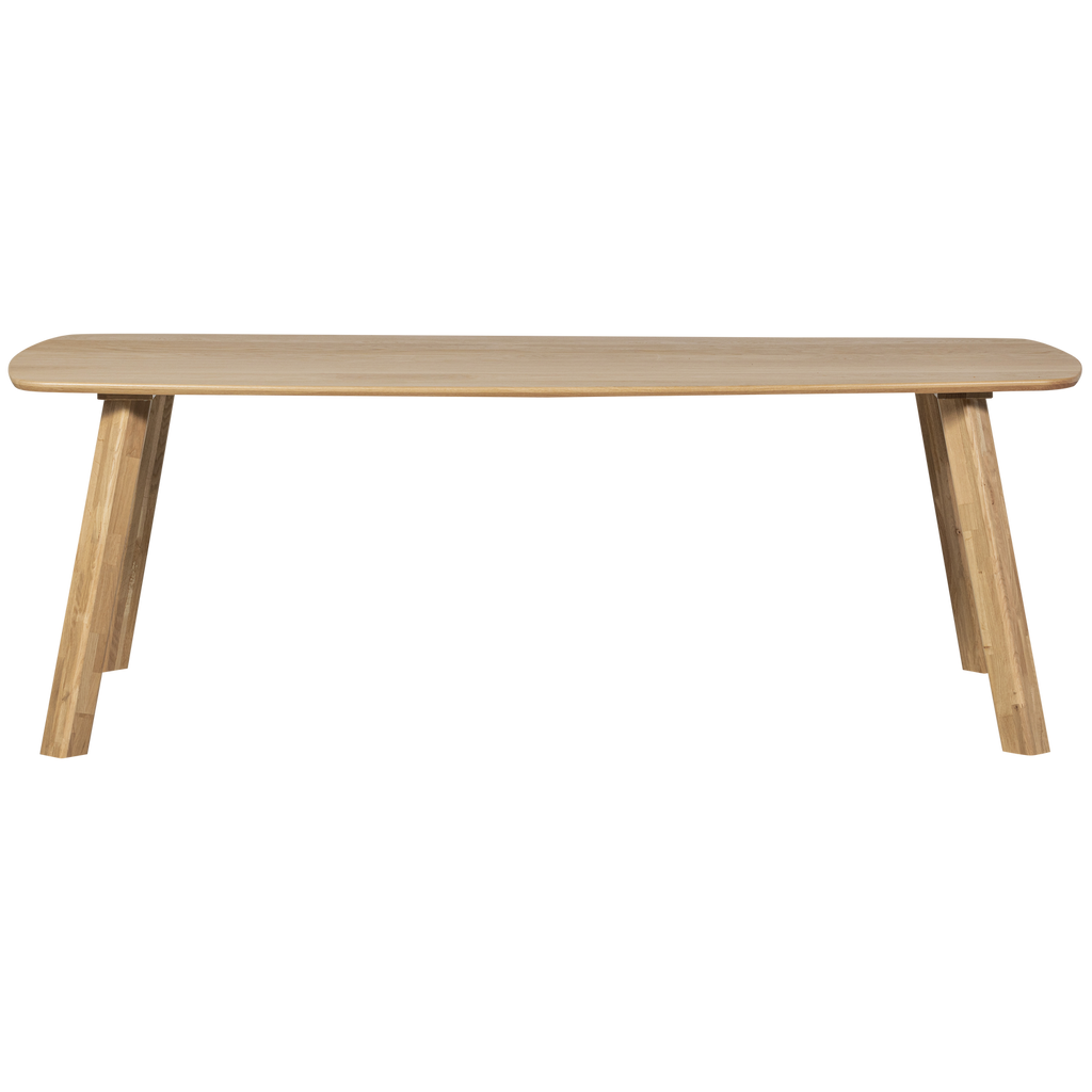 TABLO TABLE DANISH OVAL TGL 220x100CM TRANSPARANT [fsc]