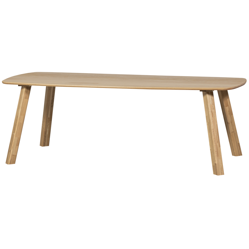 TABLO TABLE DANISH OVAL TGL 220x100CM TRANSPARANT [fsc]