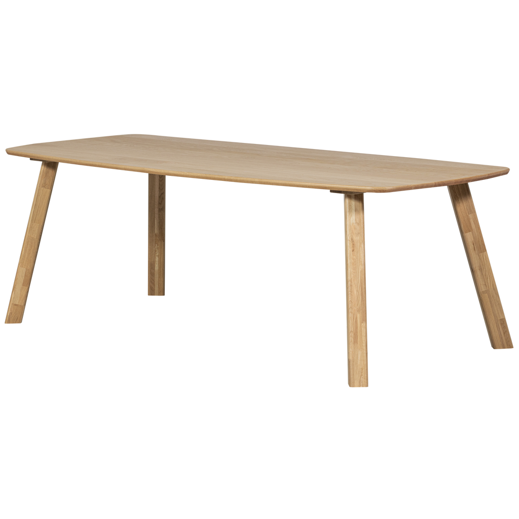 TABLO TABLE DANISH OVAL TGL 220x100CM TRANSPARANT [fsc]