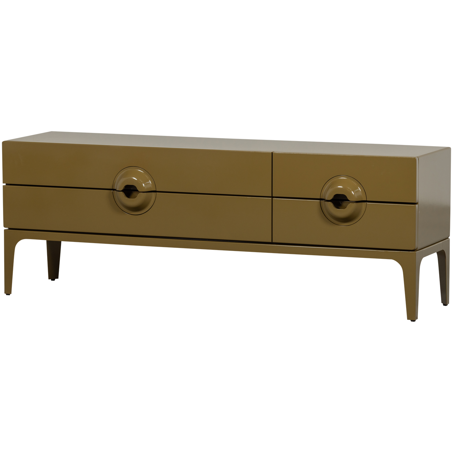 MERGE TV UNIT EUCALYPTUS WOOD HONEY YELLOW