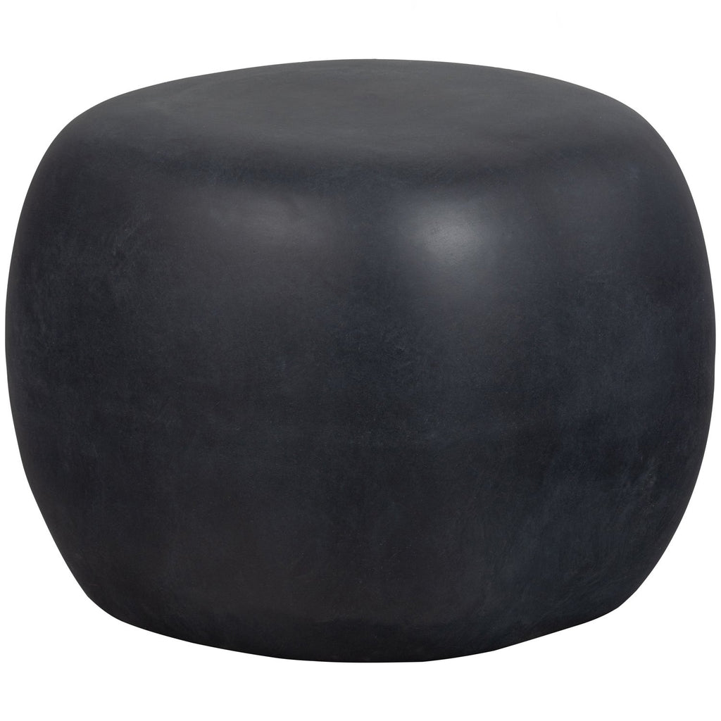 PEBBLE SIDE TABLE ANTHRACITE 35xO50