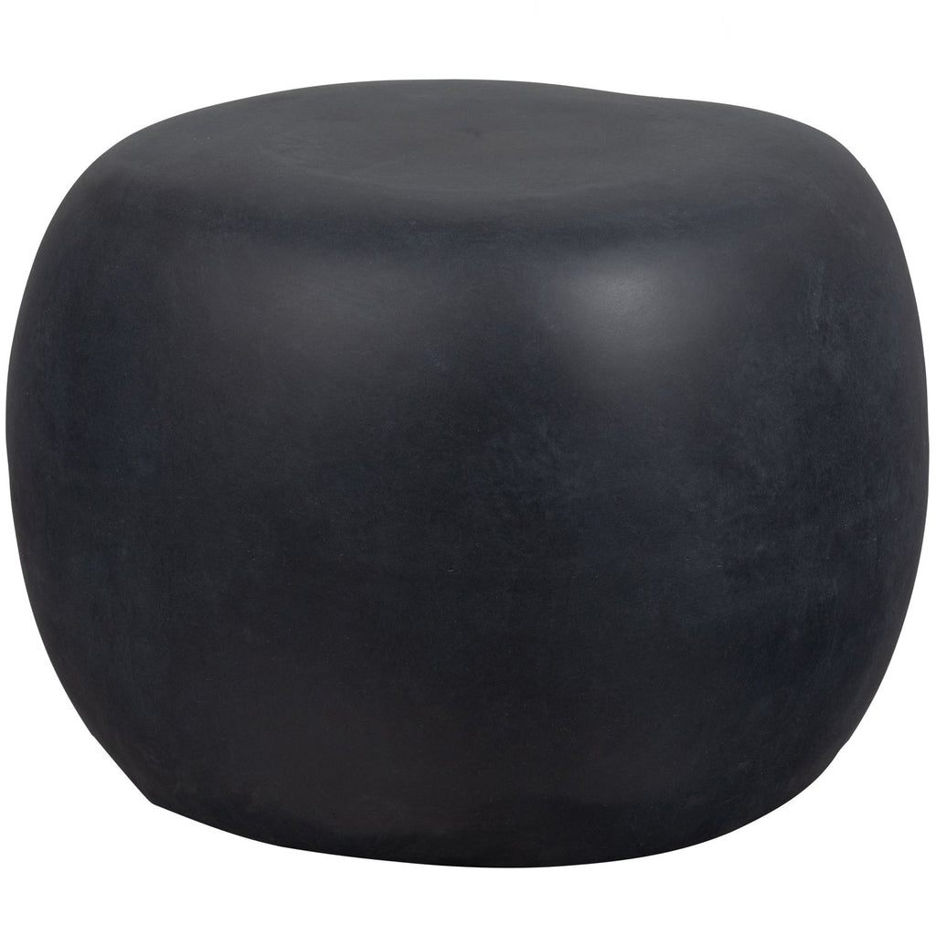 PEBBLE SIDE TABLE ANTHRACITE 35xO50