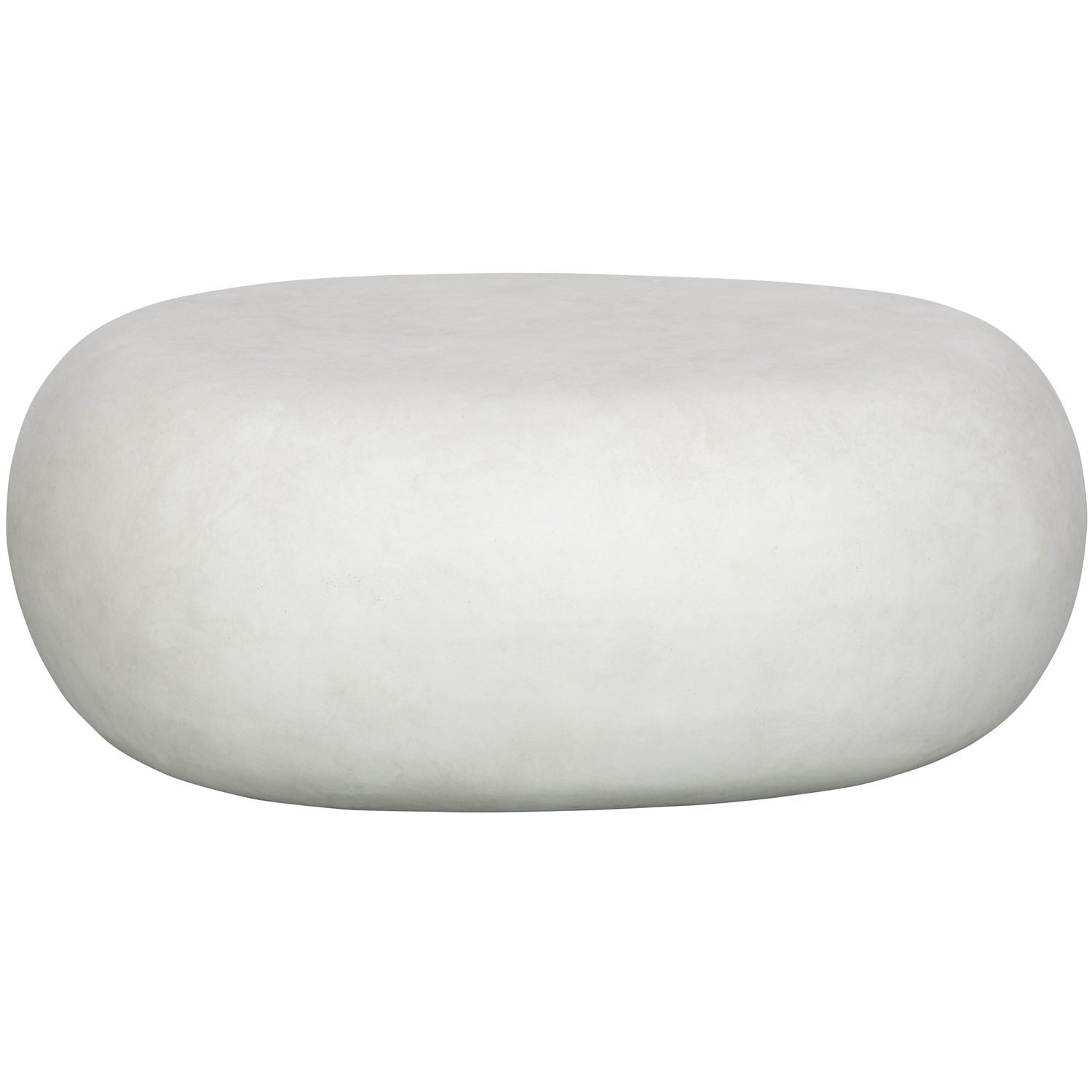 PEBBLE SIDE TABLE WHITE 31x65x49