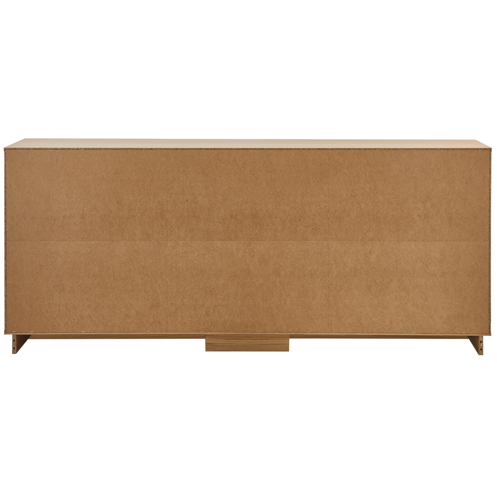 ZUMA SIDEBOARD 200 CM OAK VENEER TRANSPARANT [fsc]