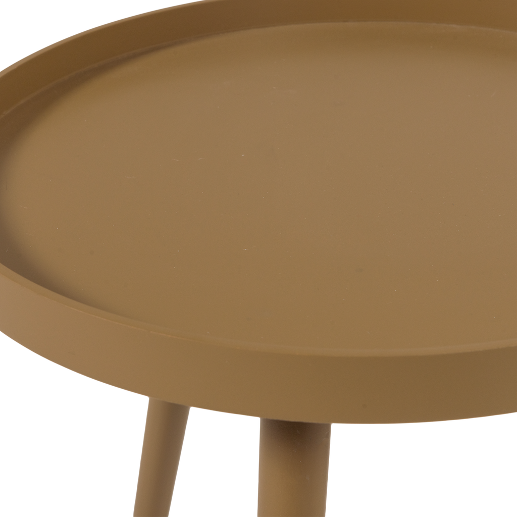 SASHA SIDE TABLE O41 CM HONEY YELLOW [fsc]