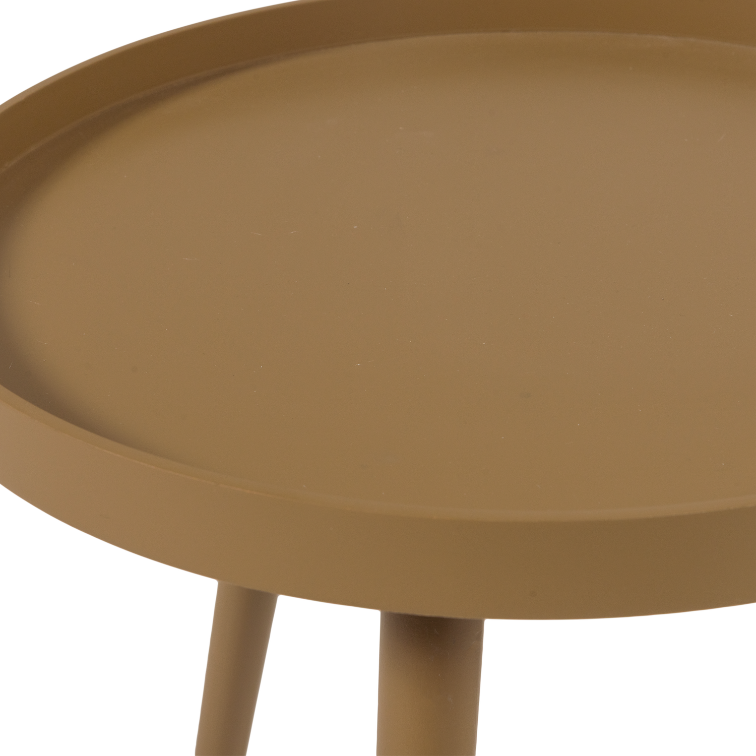 SASHA SIDE TABLE O41 CM HONEY YELLOW [fsc]