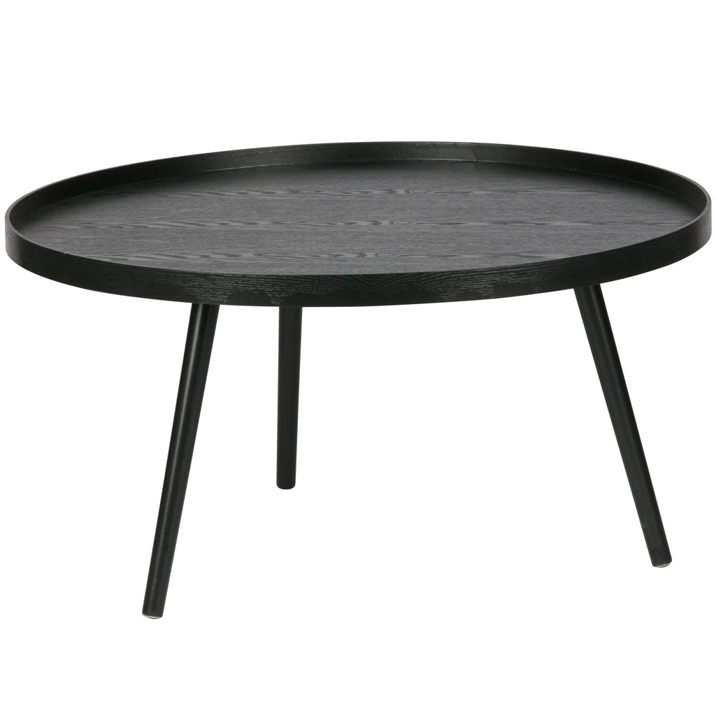 MESA SIDETABLE XL WOOD BLACK [fsc]