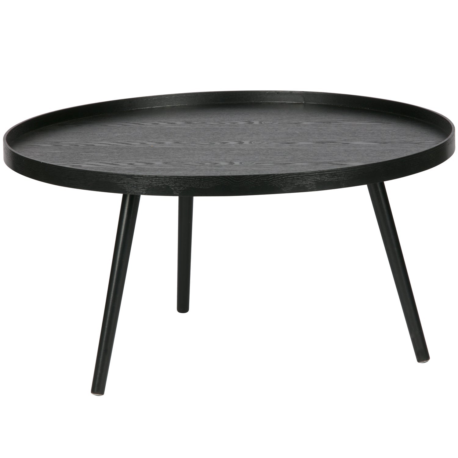 MESA SIDETABLE XL WOOD BLACK [fsc]