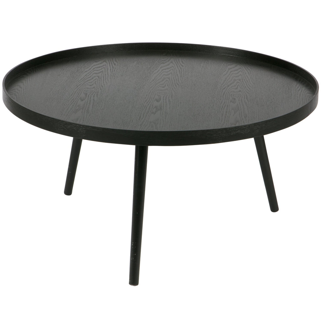MESA SIDETABLE XL WOOD BLACK [fsc]