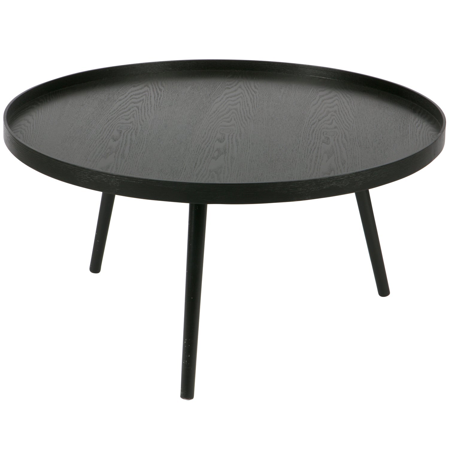 MESA SIDETABLE XL WOOD BLACK [fsc]