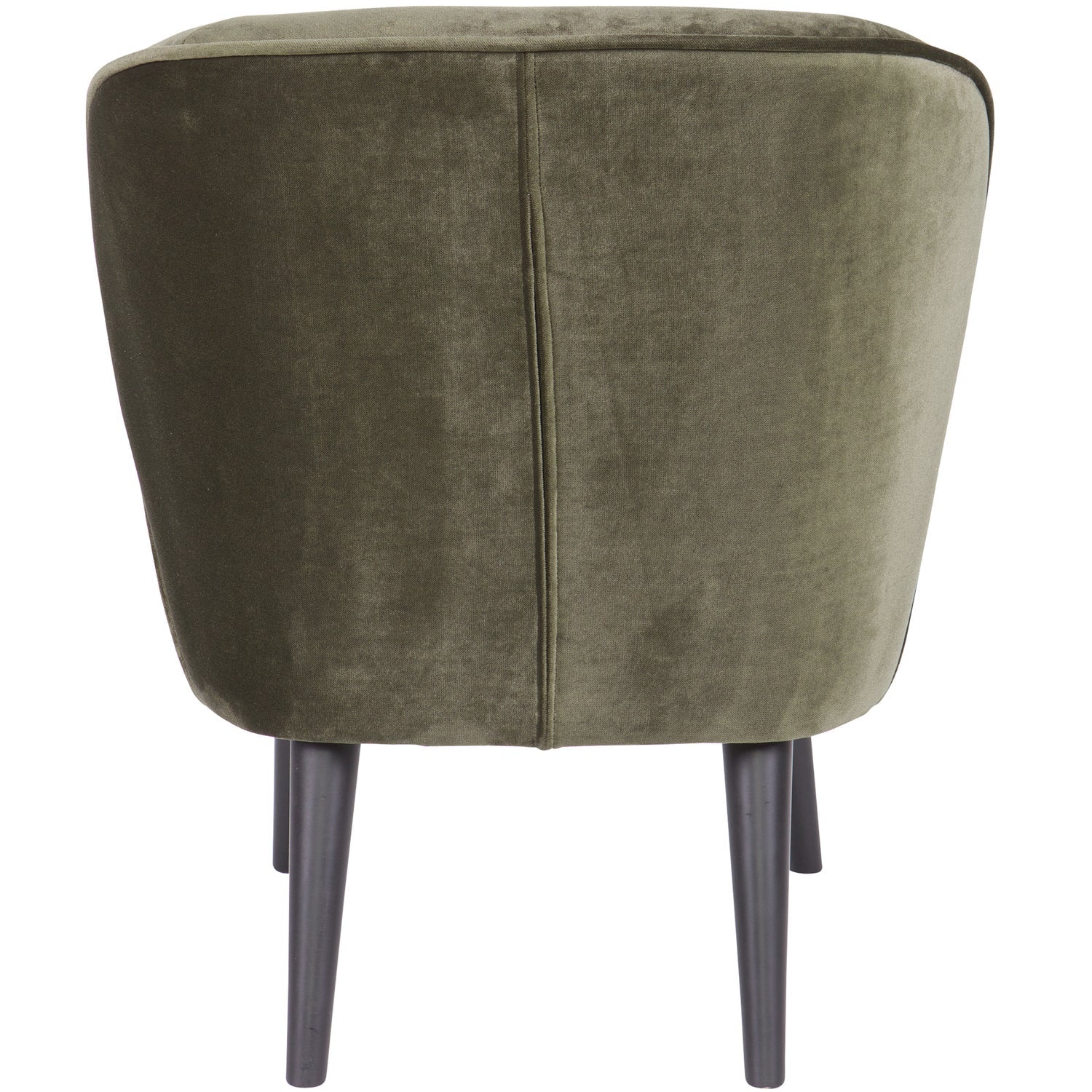 SARA ARMCHAIR VELVET WARM GREEN