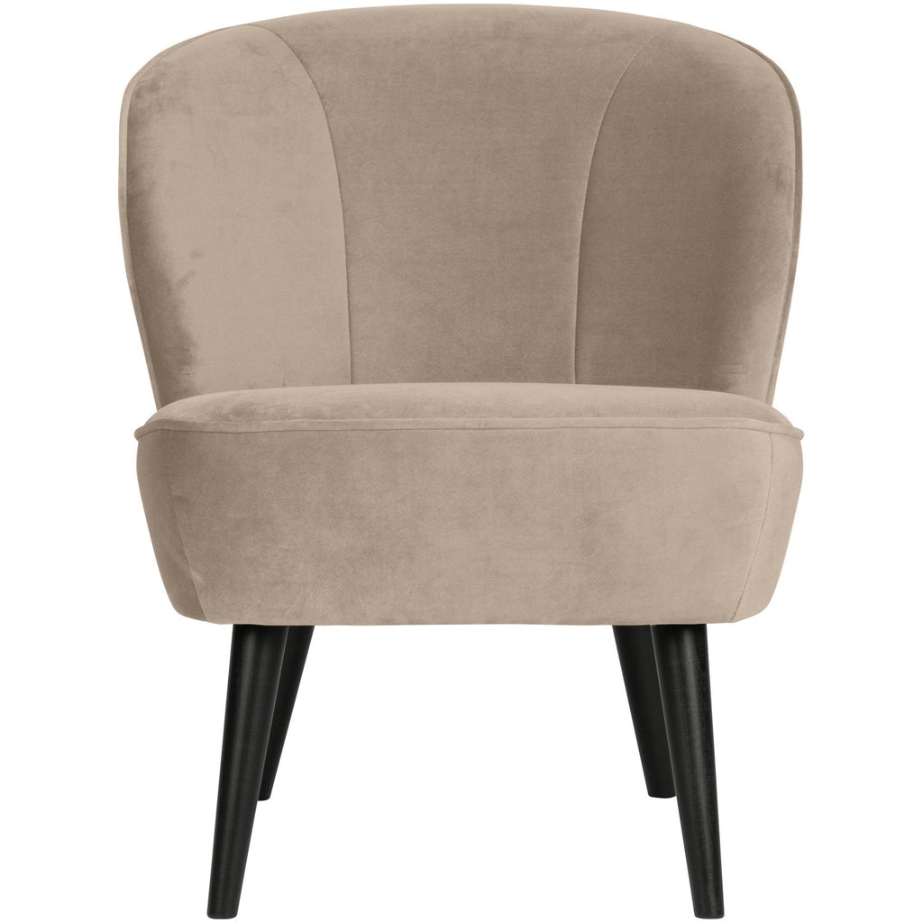 SARA ARMCHAIR VELVET KHAKI