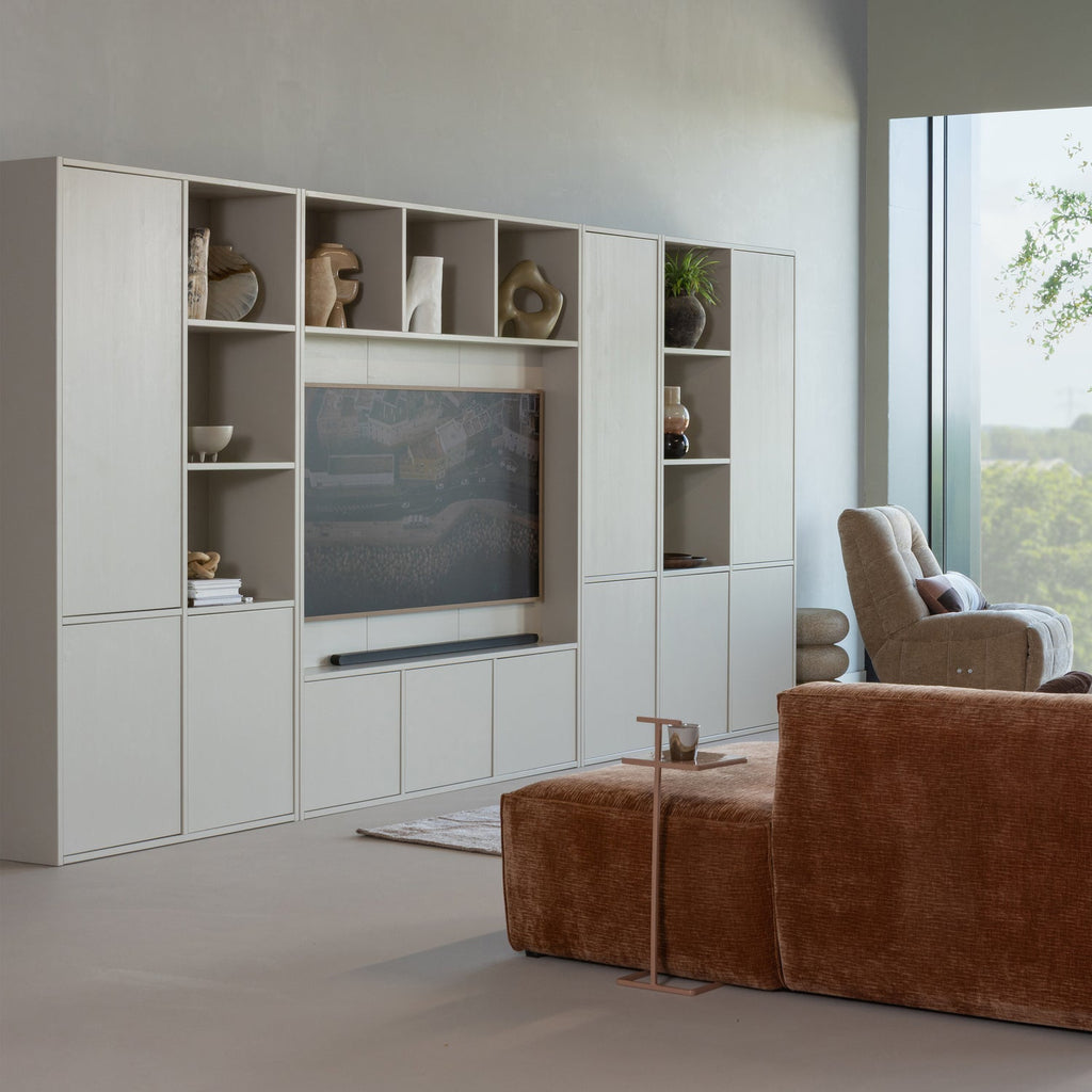MEGGY TV STORAGE CABINET 160 CM PINE DUST [fsc]