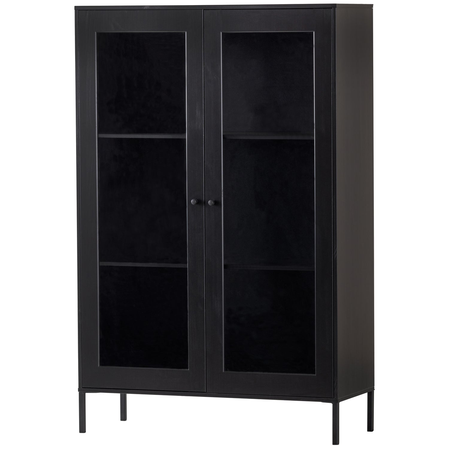 XAM DISPLAY DISPLAY CASE PINE BLACK [fsc]