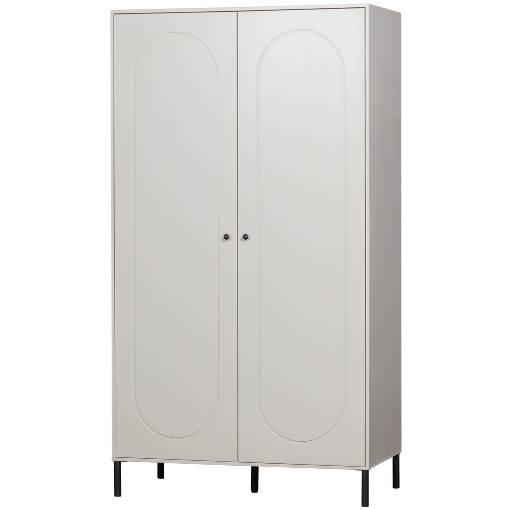XINA WARDROBE PINE CLOUD GREY [fsc]
