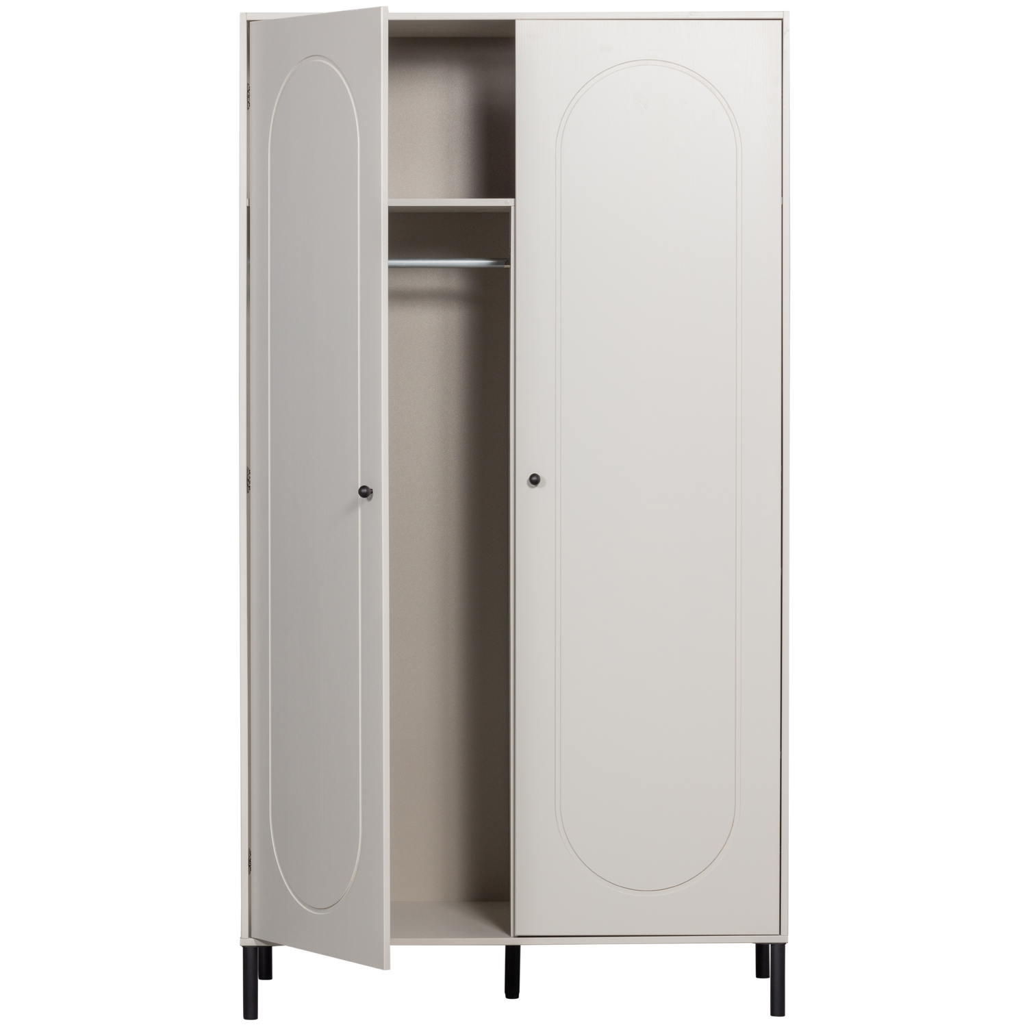 XINA WARDROBE PINE CLOUD GREY [fsc]