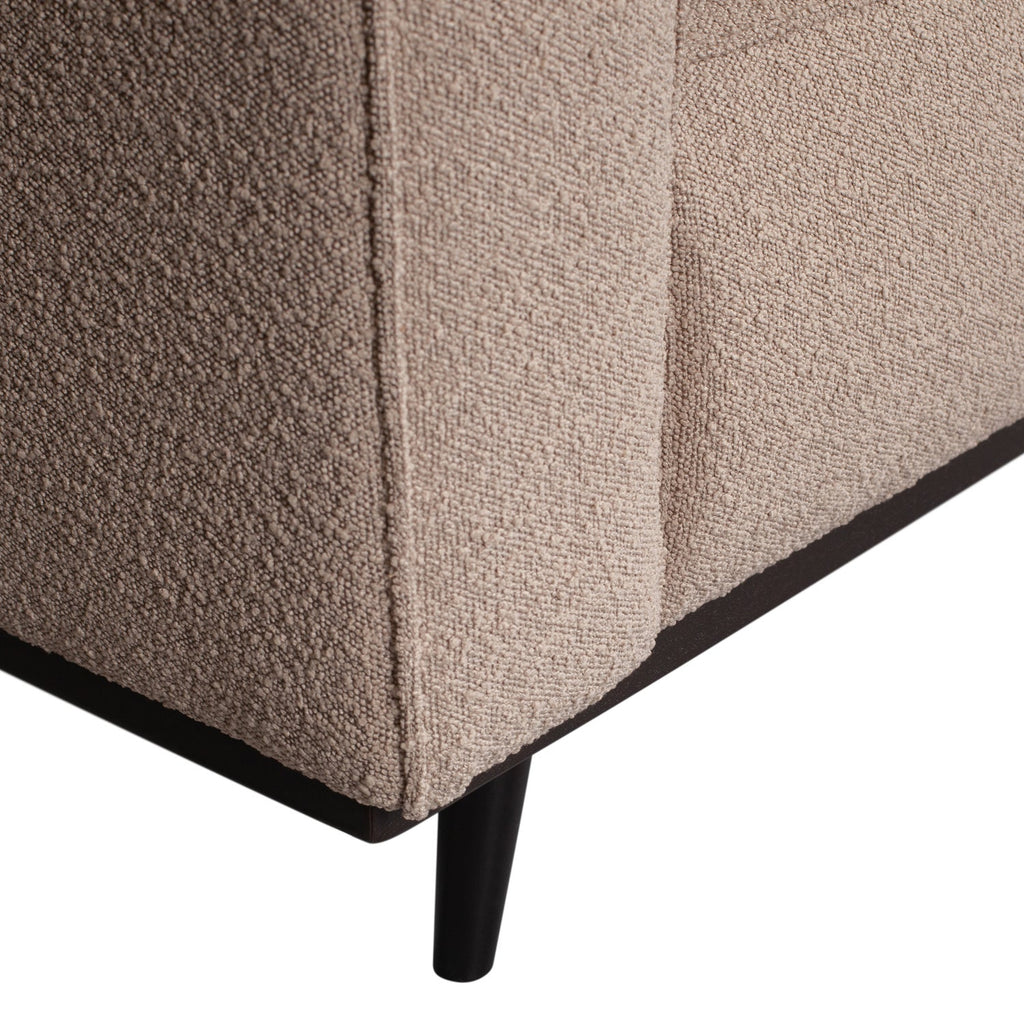STATEMENT 3-SEATER SOFA SOFA 230 CM BOUCLE BEIGE