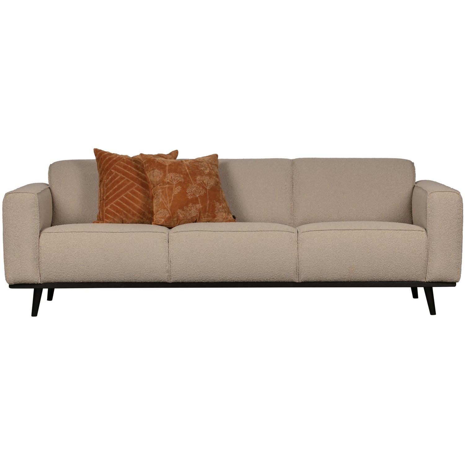 STATEMENT 3-SEATER SOFA SOFA 230 CM BOUCLE BEIGE