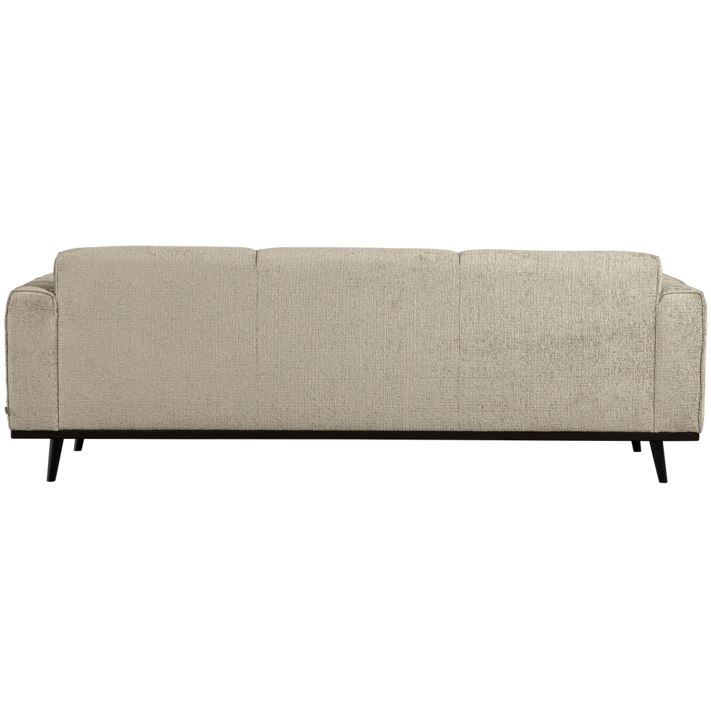 STATEMENT 3-SEATER SOFA 230 CM STRUCTURE VELVET WHEATFIELD