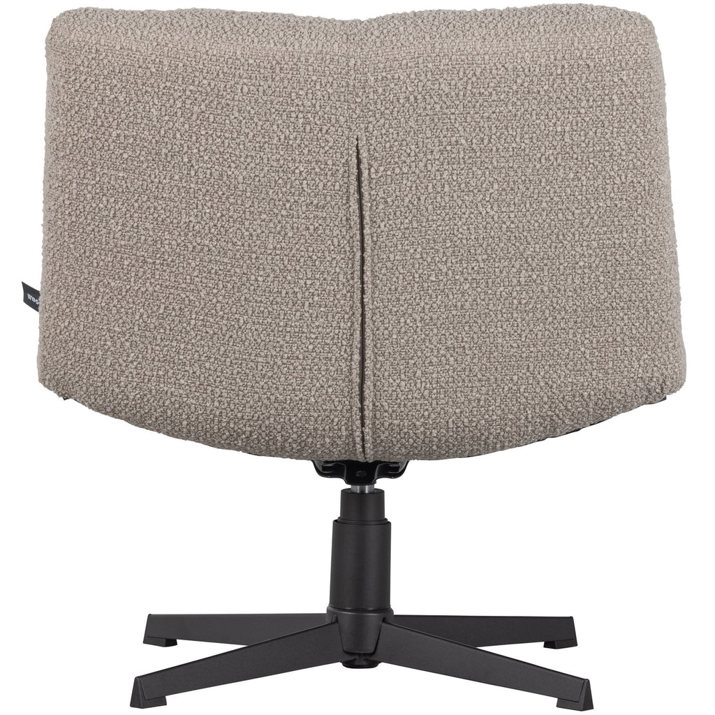 VINNY SWIVEL ARMCHAIR BOUCLE SAND