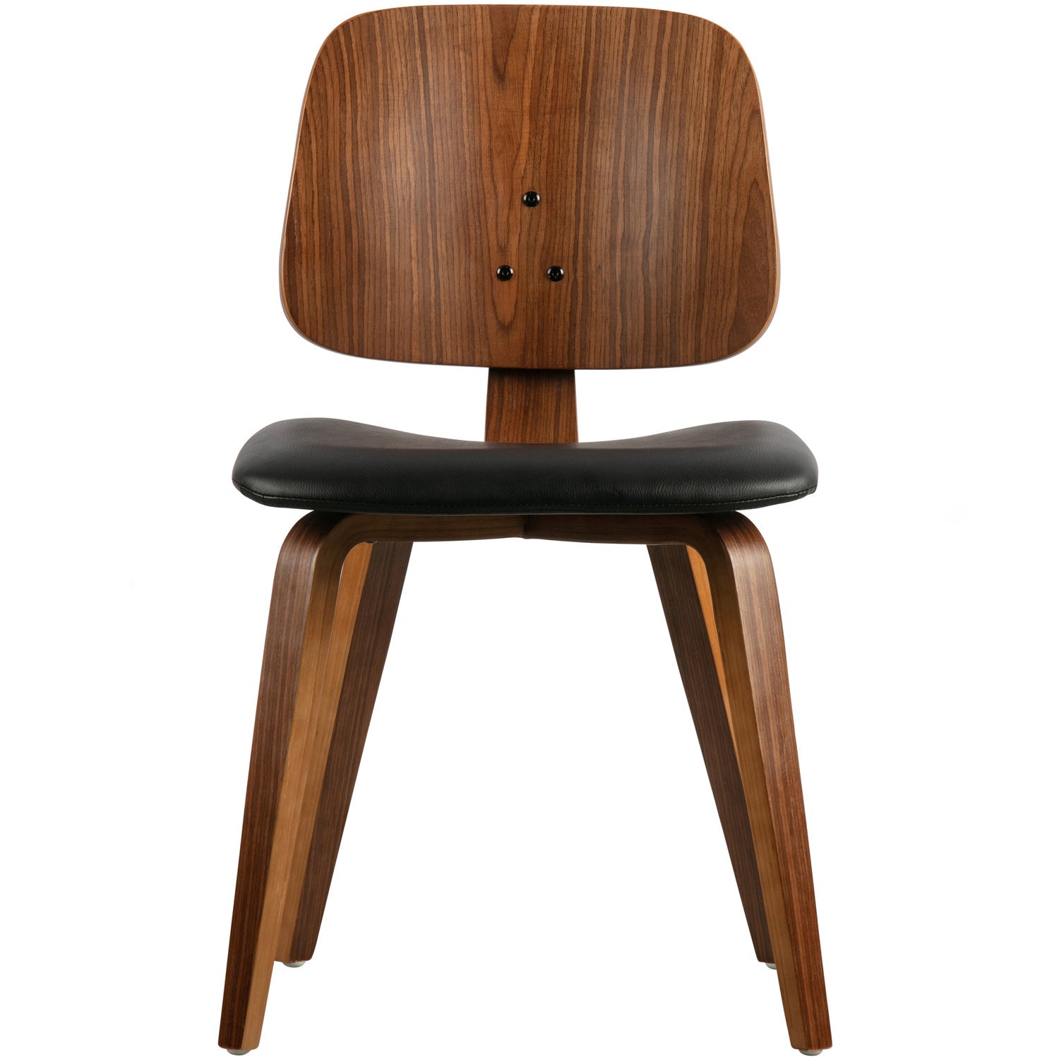 CLASSIC DINING CHAIR NUTS VENEER BLACK/WALNUT