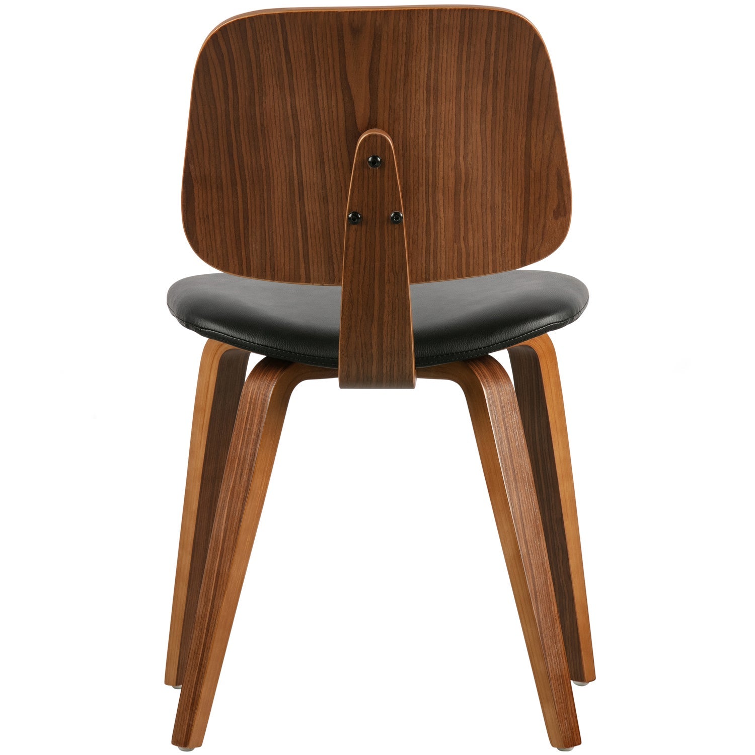 CLASSIC DINING CHAIR NUTS VENEER BLACK/WALNUT