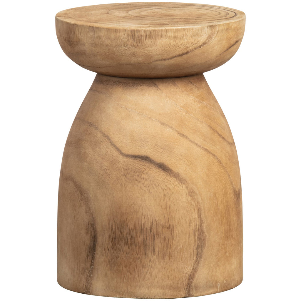 BINK STOOL WOOD NATURAL 40xO28CM