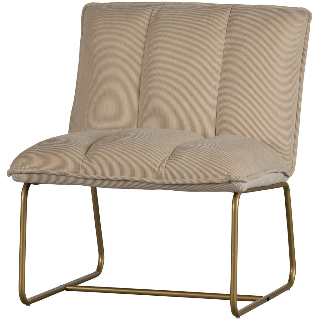 FIE ARMCHAIR RIB FABRIC SAND