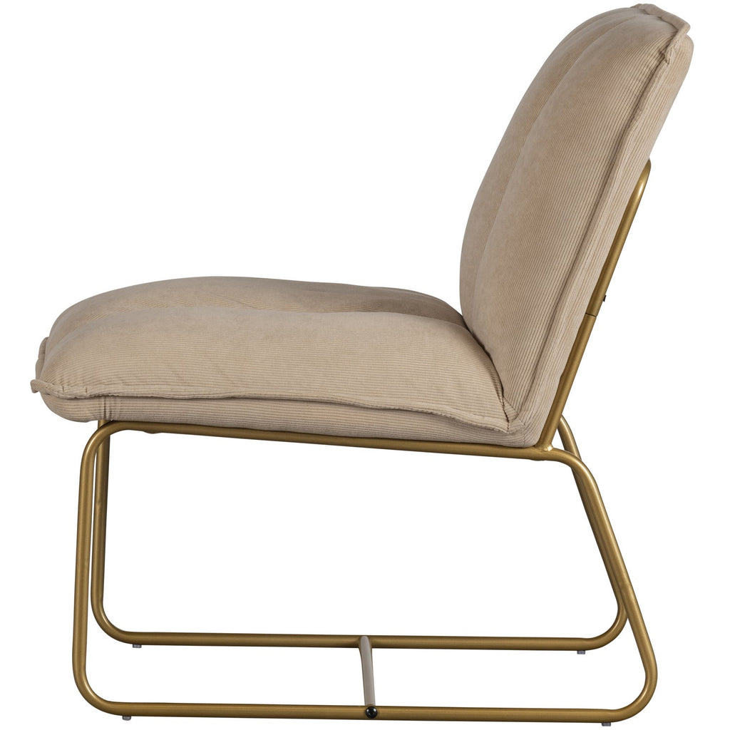 FIE ARMCHAIR RIB FABRIC SAND