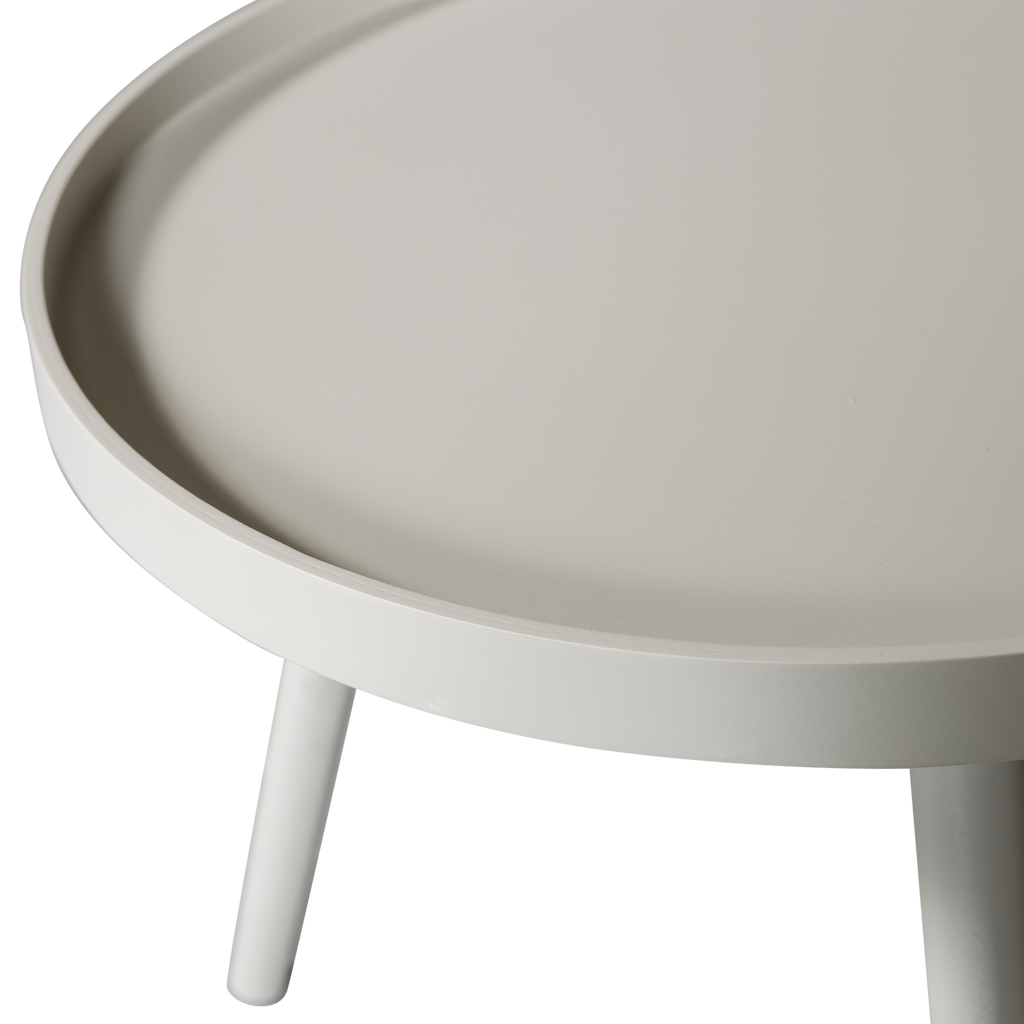 MESA SIDETABLE M WOOD SAND 45xO45