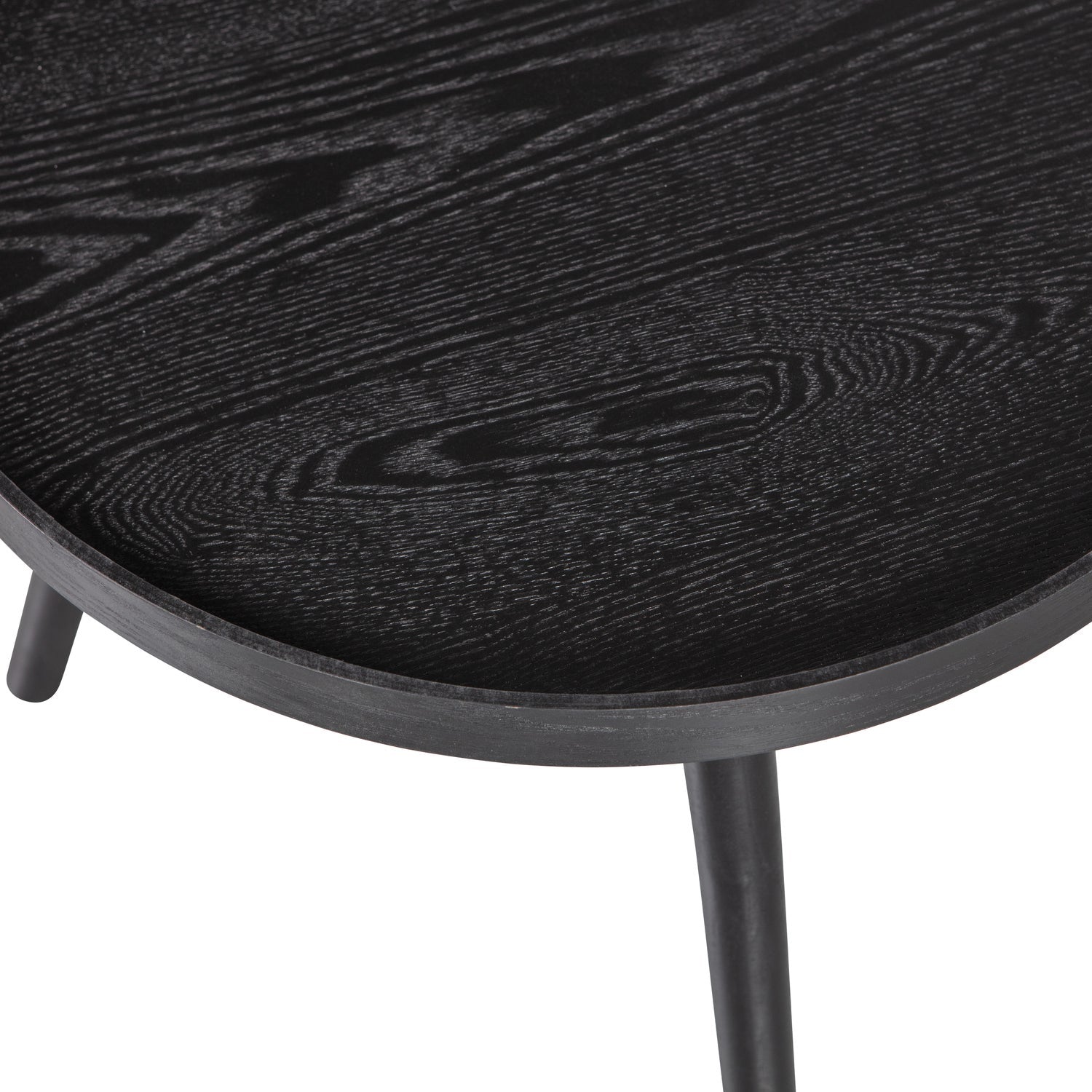 MESA SIDETABLE M WOOD BLACK 45xO45