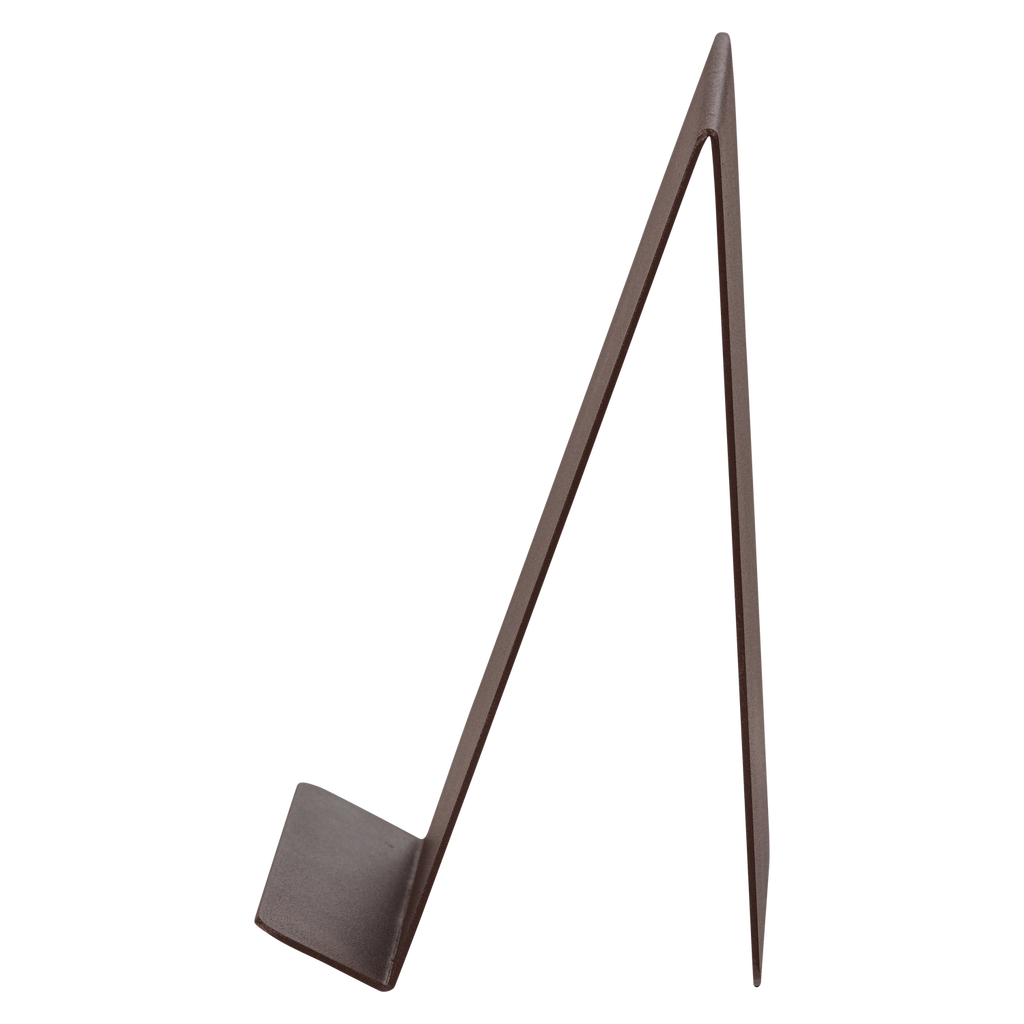 BROOK BOOK STAND STANDING METAL DARK BROWN
