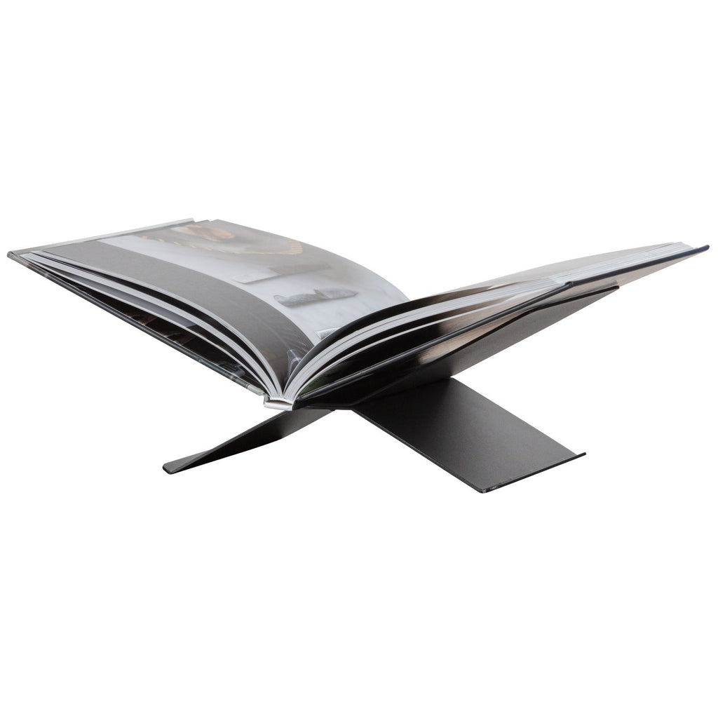 BROOK BOOK STAND LANDSCAPE METAL BLACK