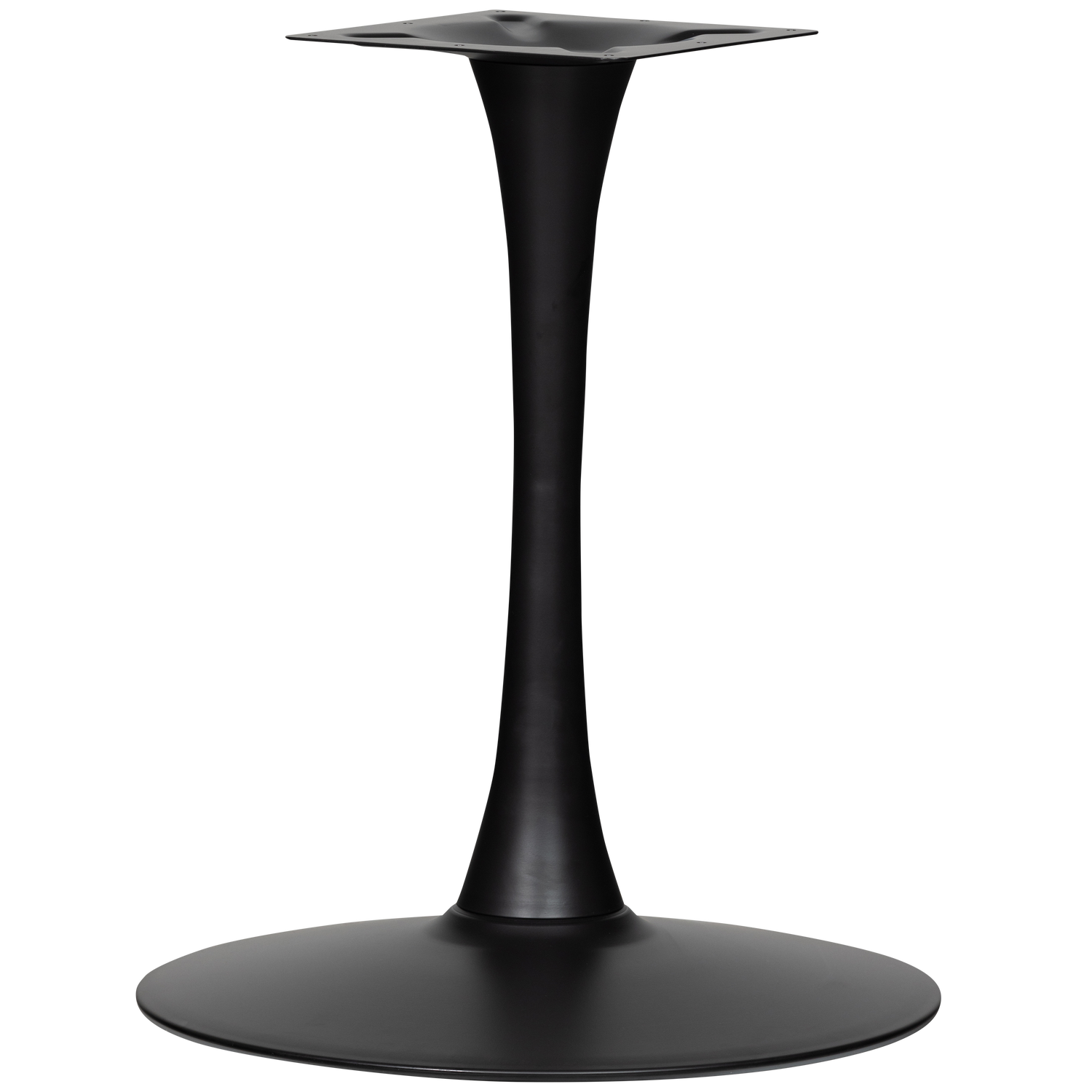BISTRO TRUMPET LEG METAL LEG MATT BLACK 72xO60CM