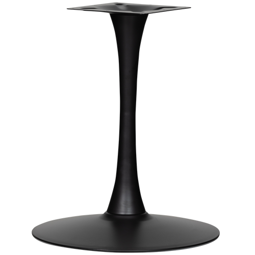 BISTRO TRUMPET LEG METAL LEG MATT BLACK 72xO60CM